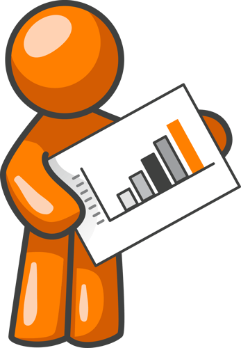 shutterstock_orange figure holding chart_med res
